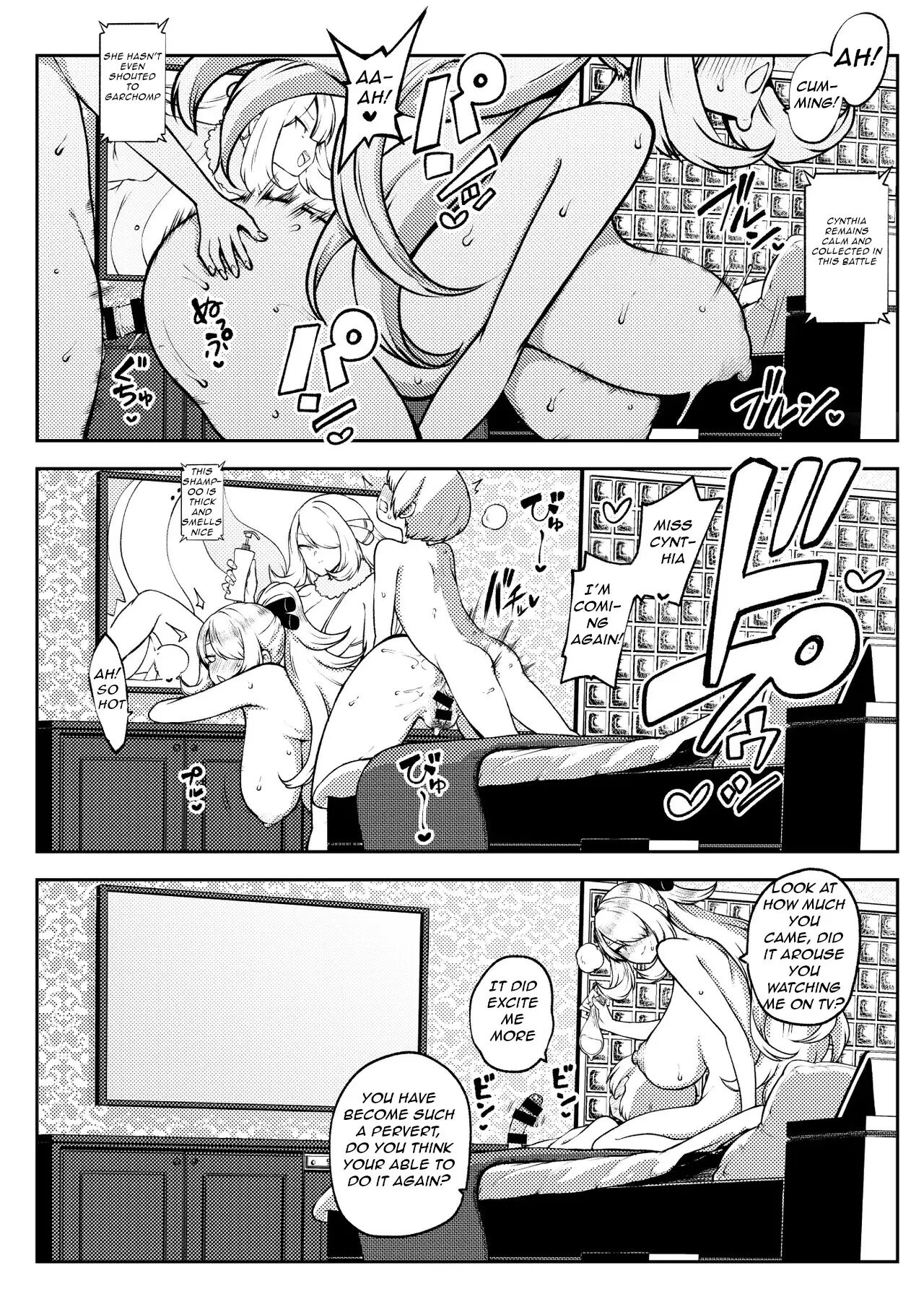 Cynthia's Battle Review Chapter 1000 Page 12